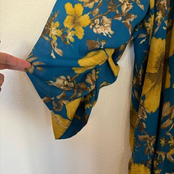 Happy X Nature Kate Hudson Luna Floral Swing Dress Pockets - Picture 4 of 9